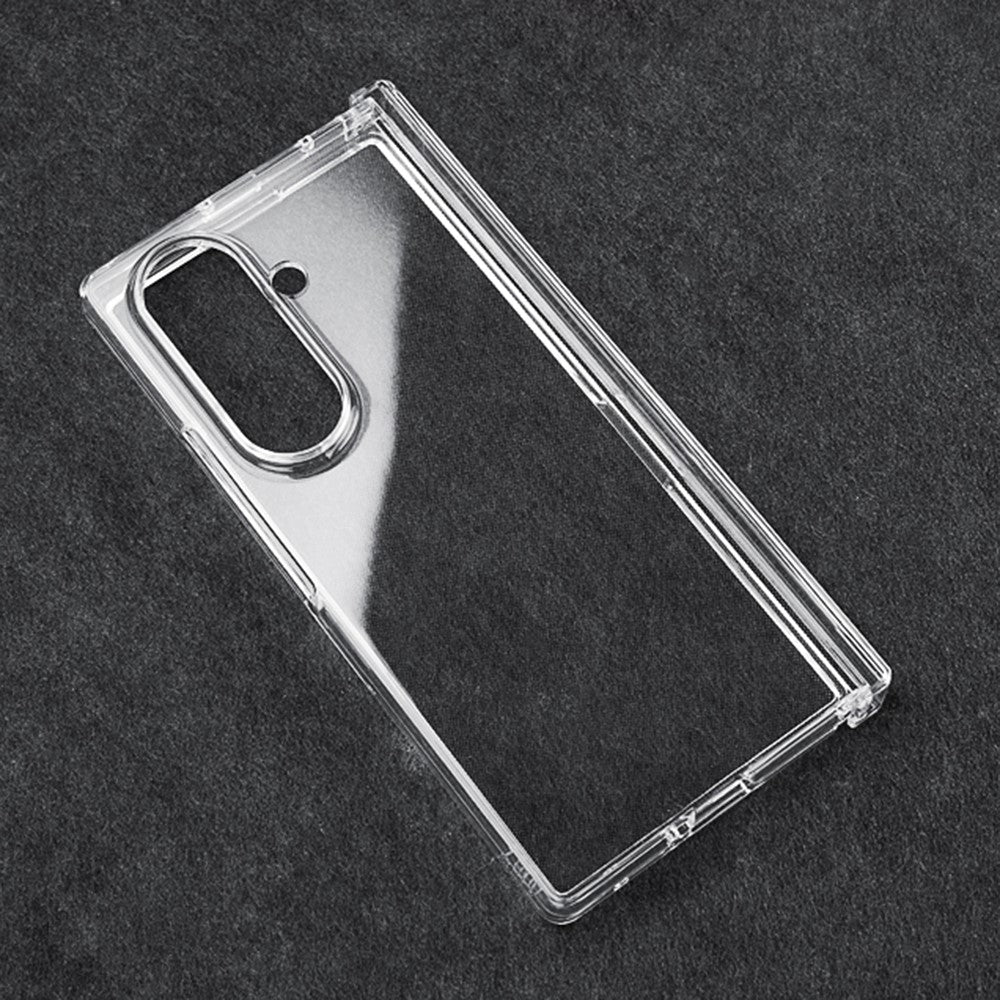 For Samsung Galaxy Z Fold7 5G Case Anti-Drop Transparent Hard PC Phone Cover
