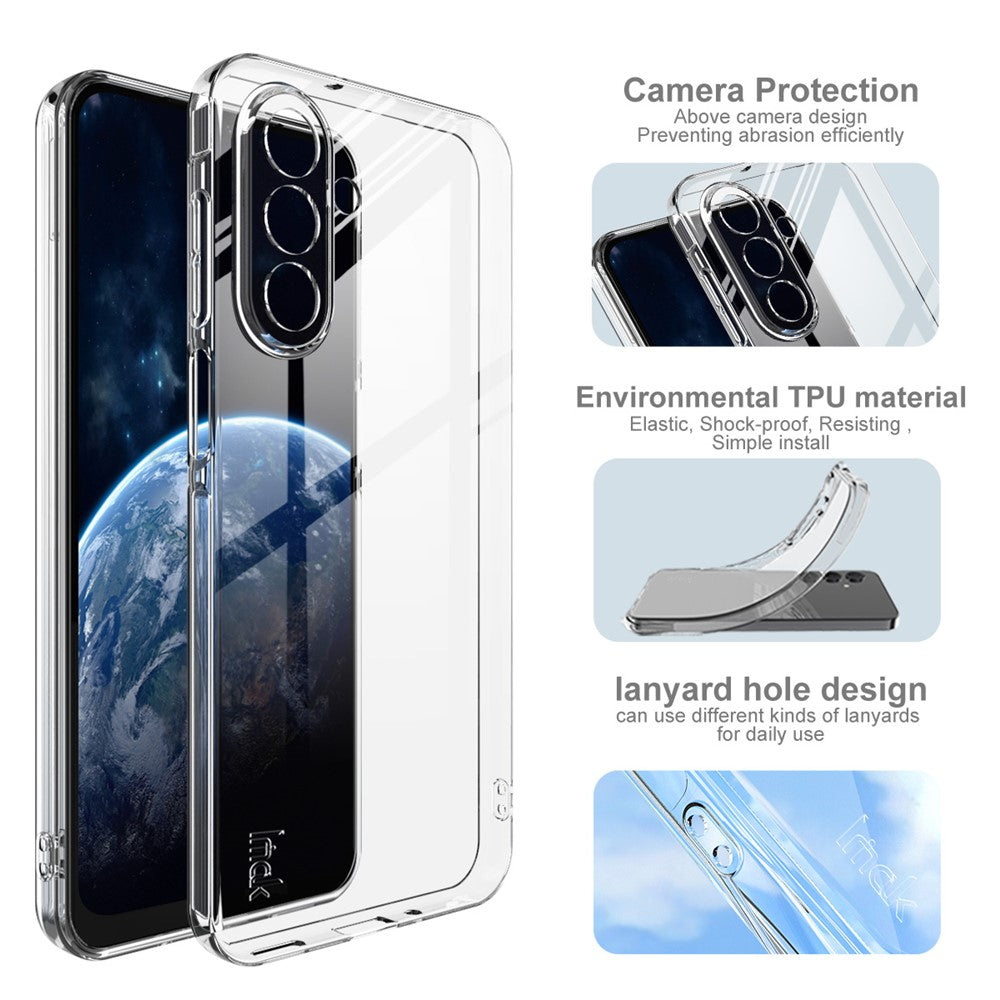 IMAK UX-5 Series For Samsung Galaxy A17 5G Case Shockproof TPU Clear Slim Back Shell