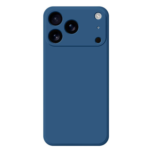 For iPhone 17 Pro Max TPU Case Straight Edge Protection Phone Cover - Sapphire