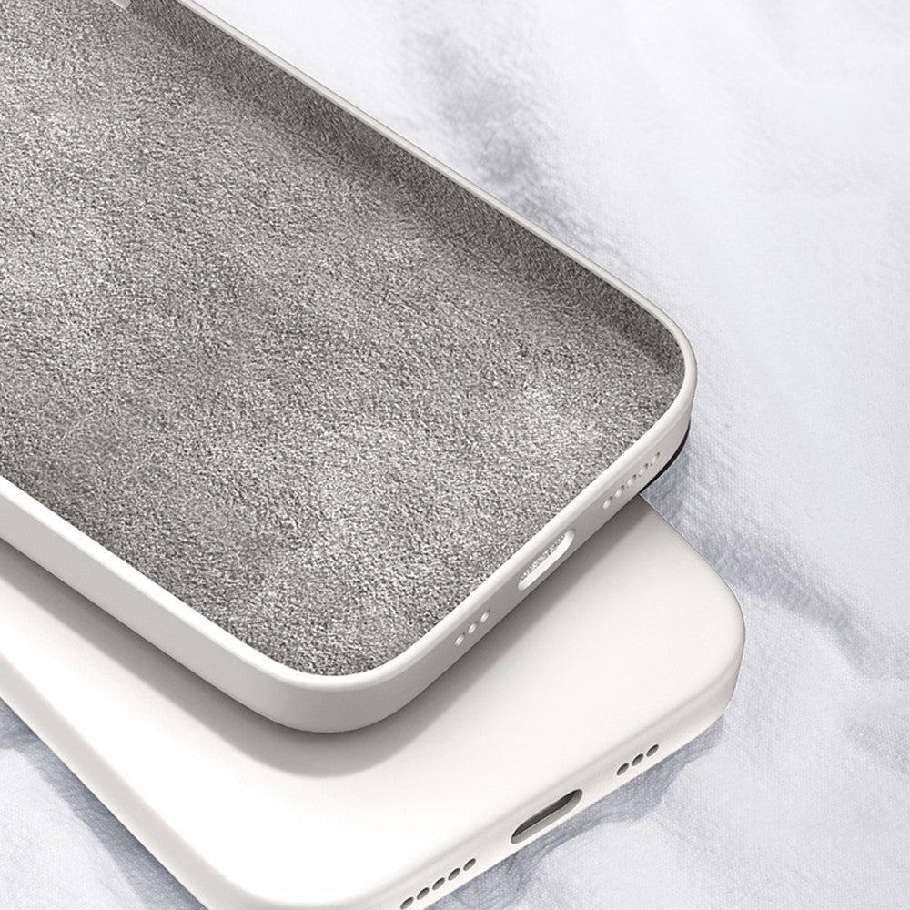 For iPhone 17 Pro Max TPU Case Straight Edge Protection Phone Cover - Red