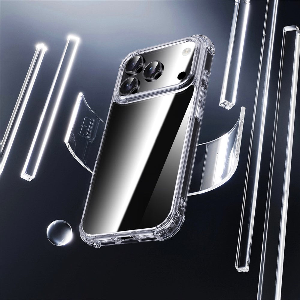 IPAKY For iPhone 17 Pro Max Case Four Corner Shockproof Clear Phone Back Cover