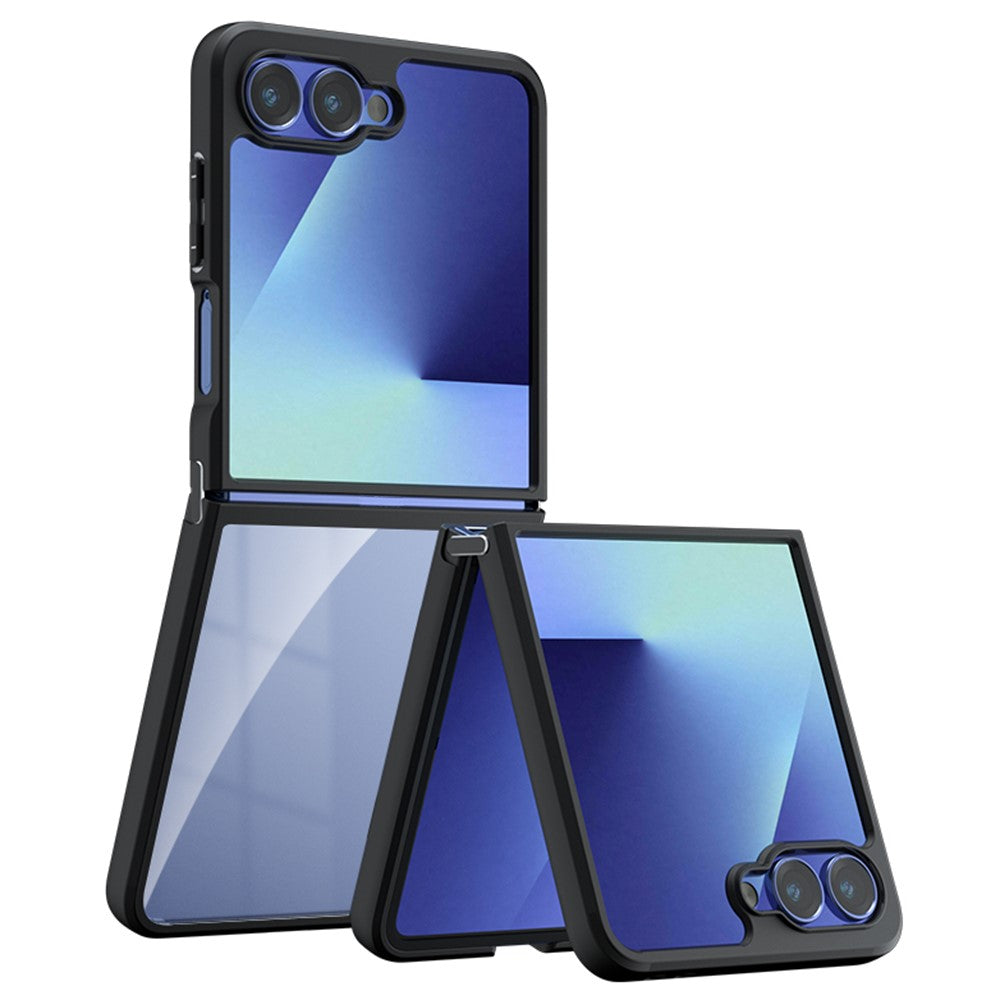 For Samsung Galaxy Z Flip7 5G Case TPU + PC Shockproof Clear Phone Cover