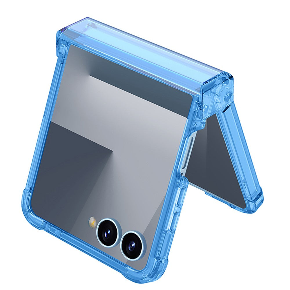 GKK For Samsung Galaxy Z Flip7 5G Magnetic Case Airbag Hinge Protection Shockproof Phone Cover - Green