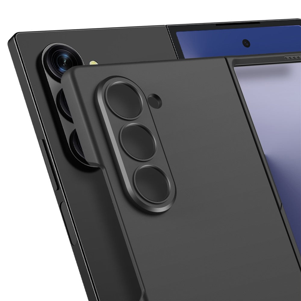 GKK For Samsung Galaxy Z Fold7 5G Case Shockproof Hard PC Folding Phone Cover (No Front Screen Film) - Silver