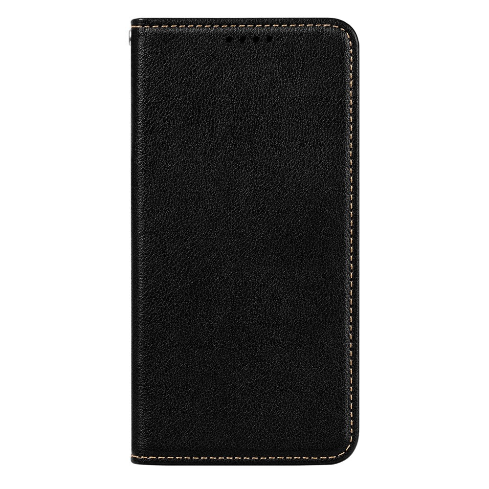 For Oppo Reno14 Pro 5G (Global) Case Wallet RFID Blocking Leather Phone Cover Strong Magnetic Closure - Black