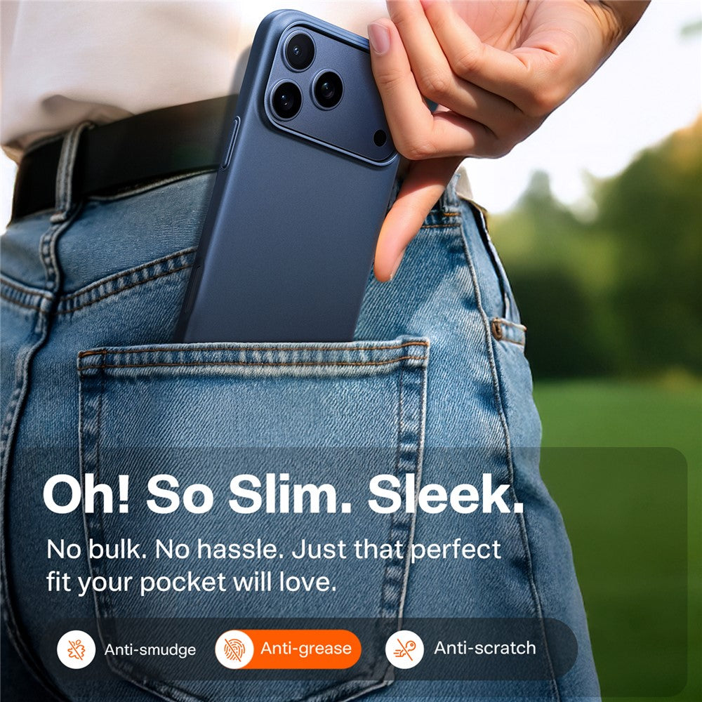 TORRAS For iPhone 17 Pro Max Case Compatible with MagSafe Hard PC Shockproof Phone Cover - Dark Blue