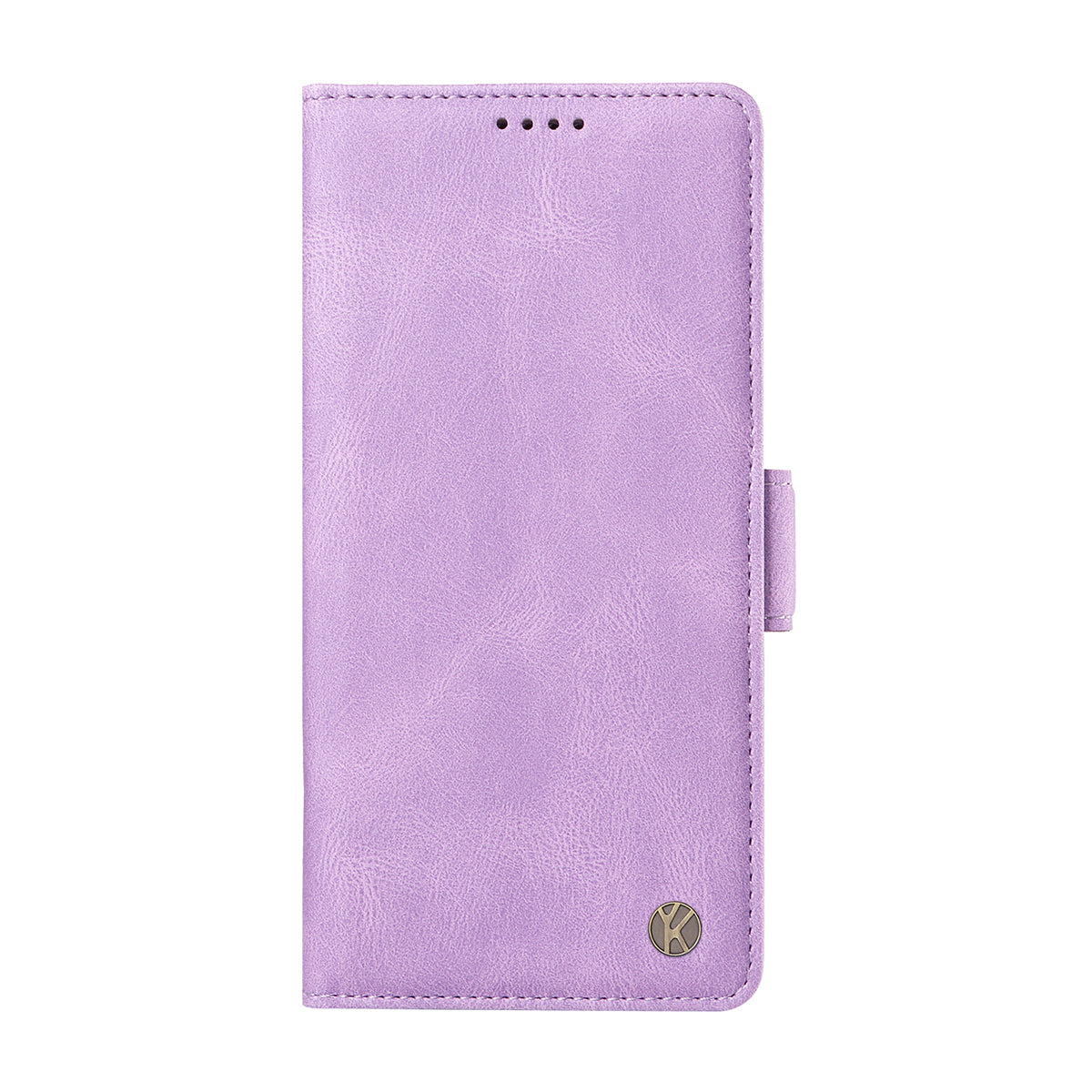 For iPhone 17 Pro Max Leather Case YIKATU YK-005 Skin-touch Feeling Wallet Phone Cover - Purple
