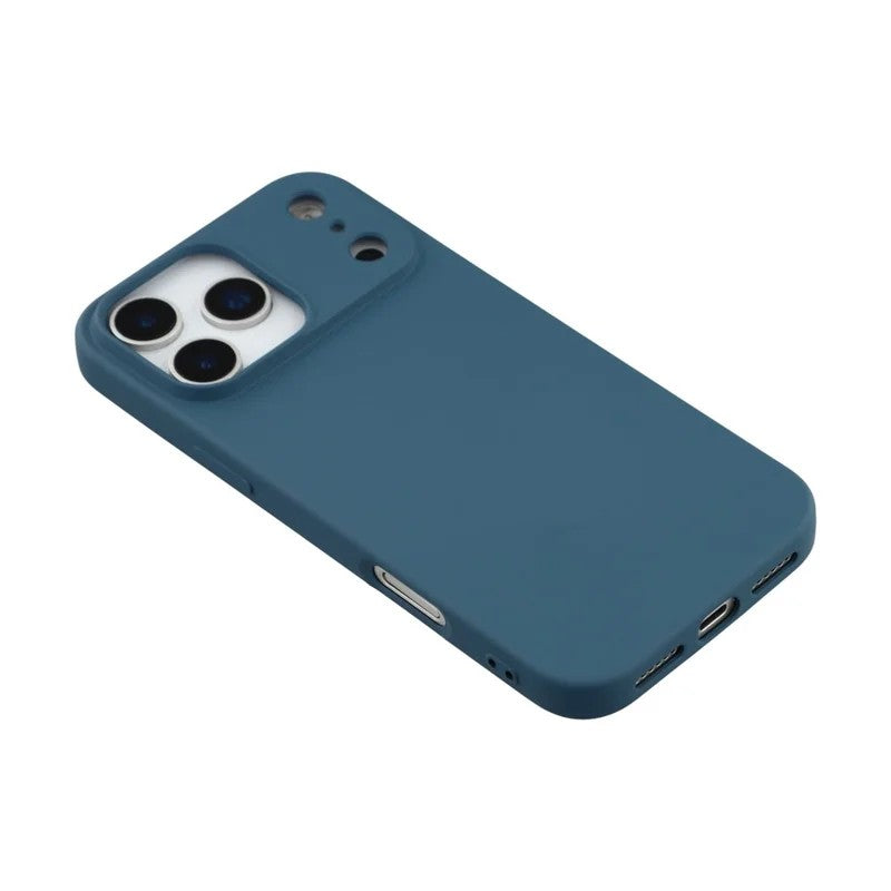 For iPhone 17 Pro Max Phone Case WANLONFENG RB2 Series TPU Back Cover with Tempered Glass - Sapphire