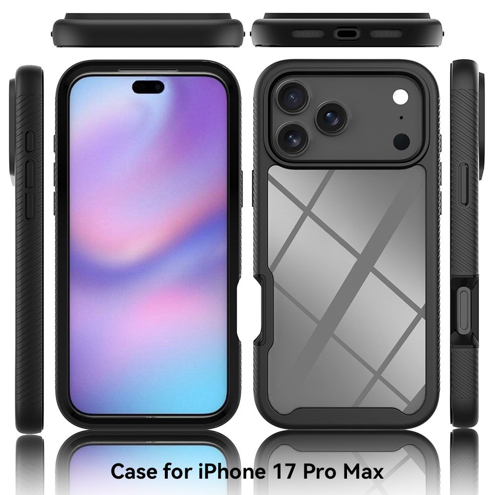 For iPhone 17 Pro Max Case Anti Drop 2 in 1 PC + TPU Phone Cover - Blue