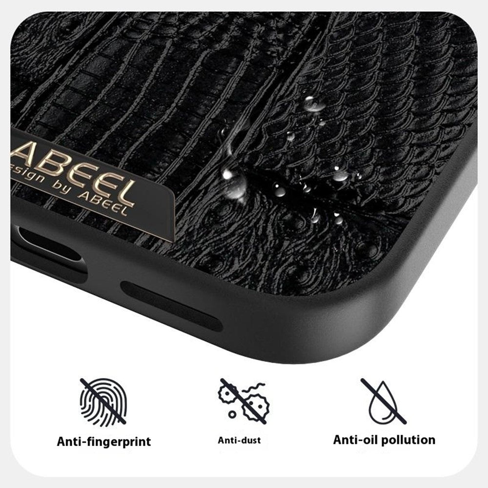 ABEEL For iPhone 17 Pro Max Case Compatible with MagSafe Beast Texture Micro-Embossing Back Cover - Green