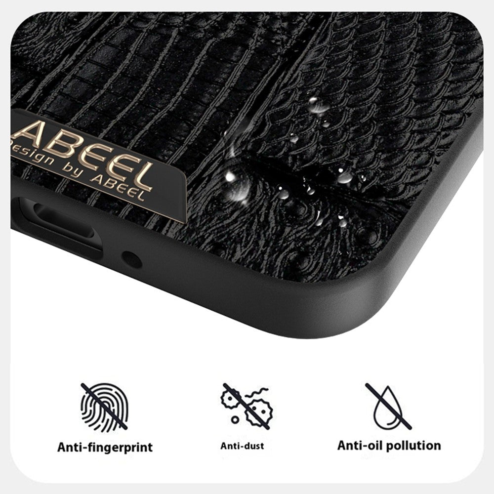 ABEEL For Oppo Reno14 Pro 5G (Global) Case Compatible with MagSafe Beast Texture Micro-Embossing Back Cover - Black
