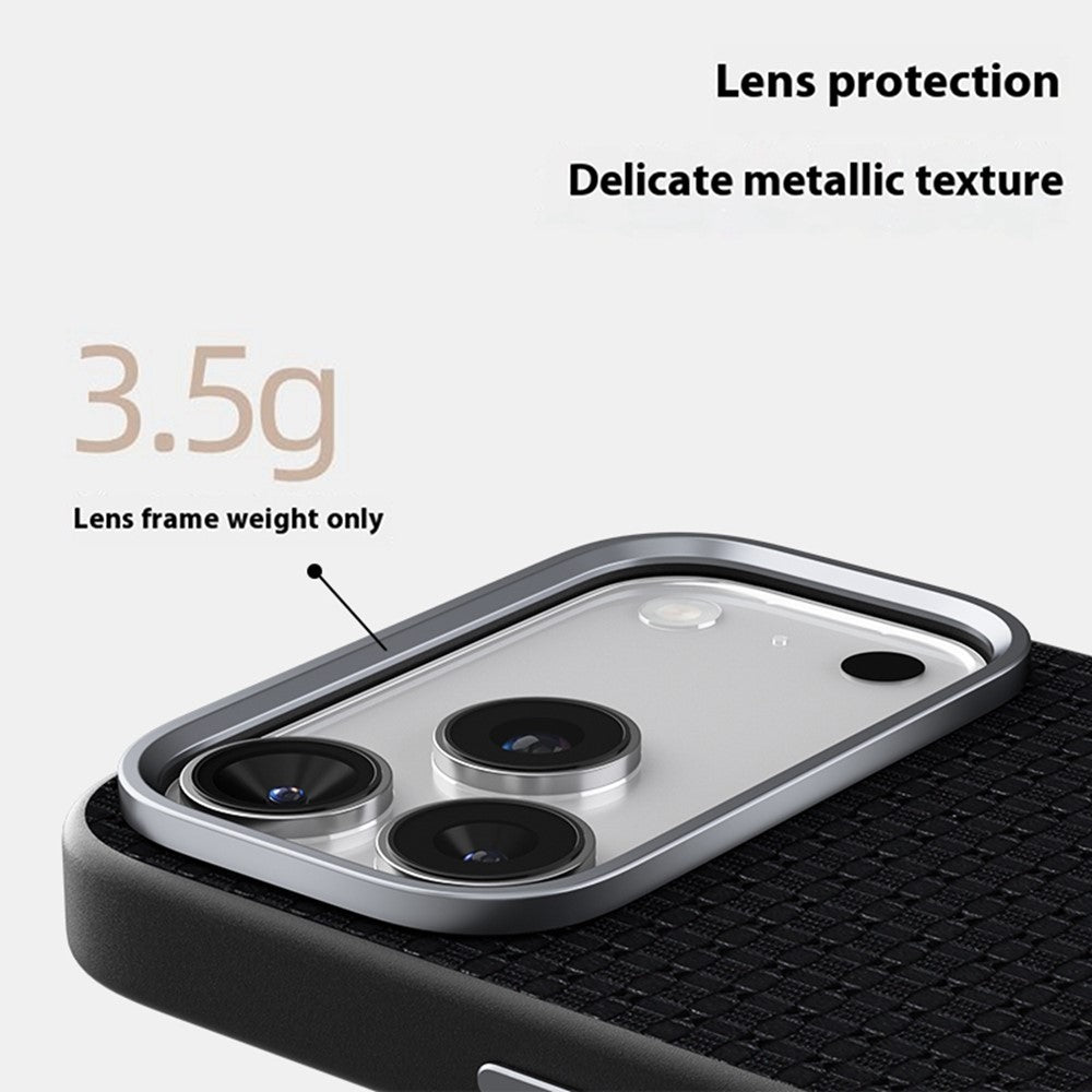 ABEEL For iPhone 17 Pro Max Case Compatible with MagSafe Textured Micro-Embossing Back Cover - Blue