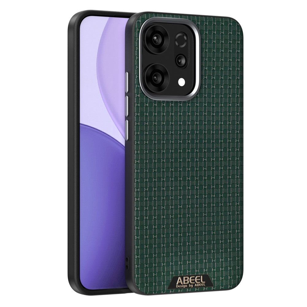 ABEEL For Oppo Reno14 Pro 5G (Global) Case Compatible with MagSafe Textured Micro-Embossing Back Cover - Green