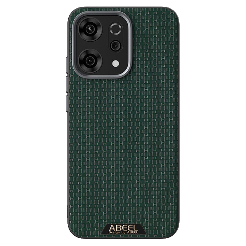 ABEEL For Oppo Reno14 Pro 5G (Global) Case Compatible with MagSafe Textured Micro-Embossing Back Cover - Green