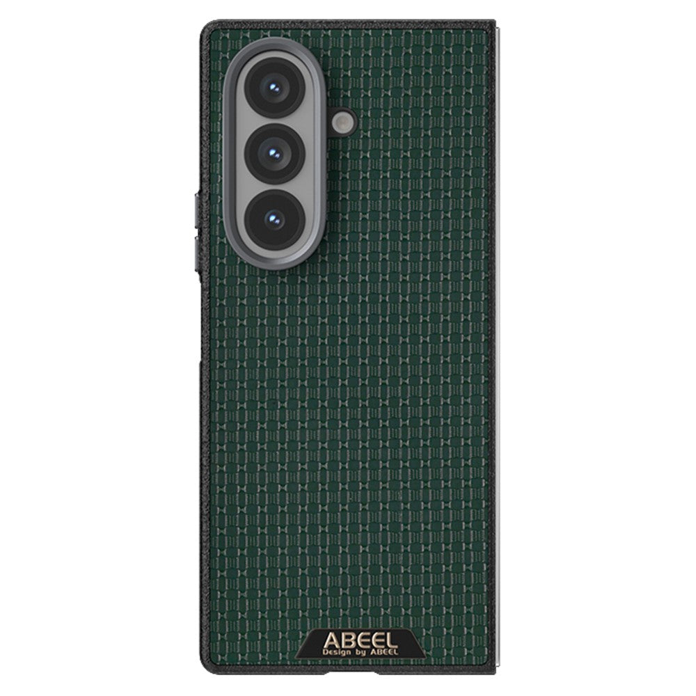 ABEEL For Samsung Galaxy Z Fold7 5G Case Compatible with MagSafe Textured Micro-Embossing Back Cover - Green