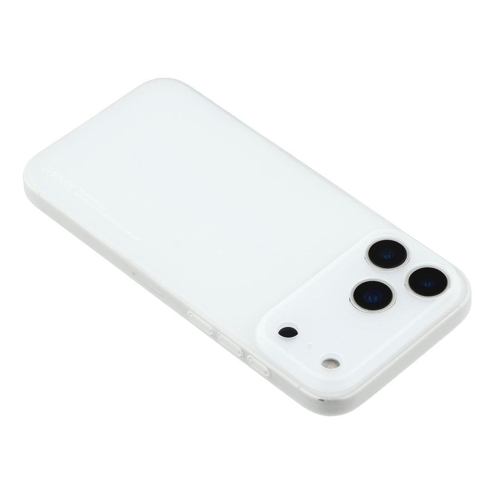X-LEVEL For iPhone 17 Pro Max Case Hard PP Matte Phone Cover 0.18mm Ultra-Thin - Transparent