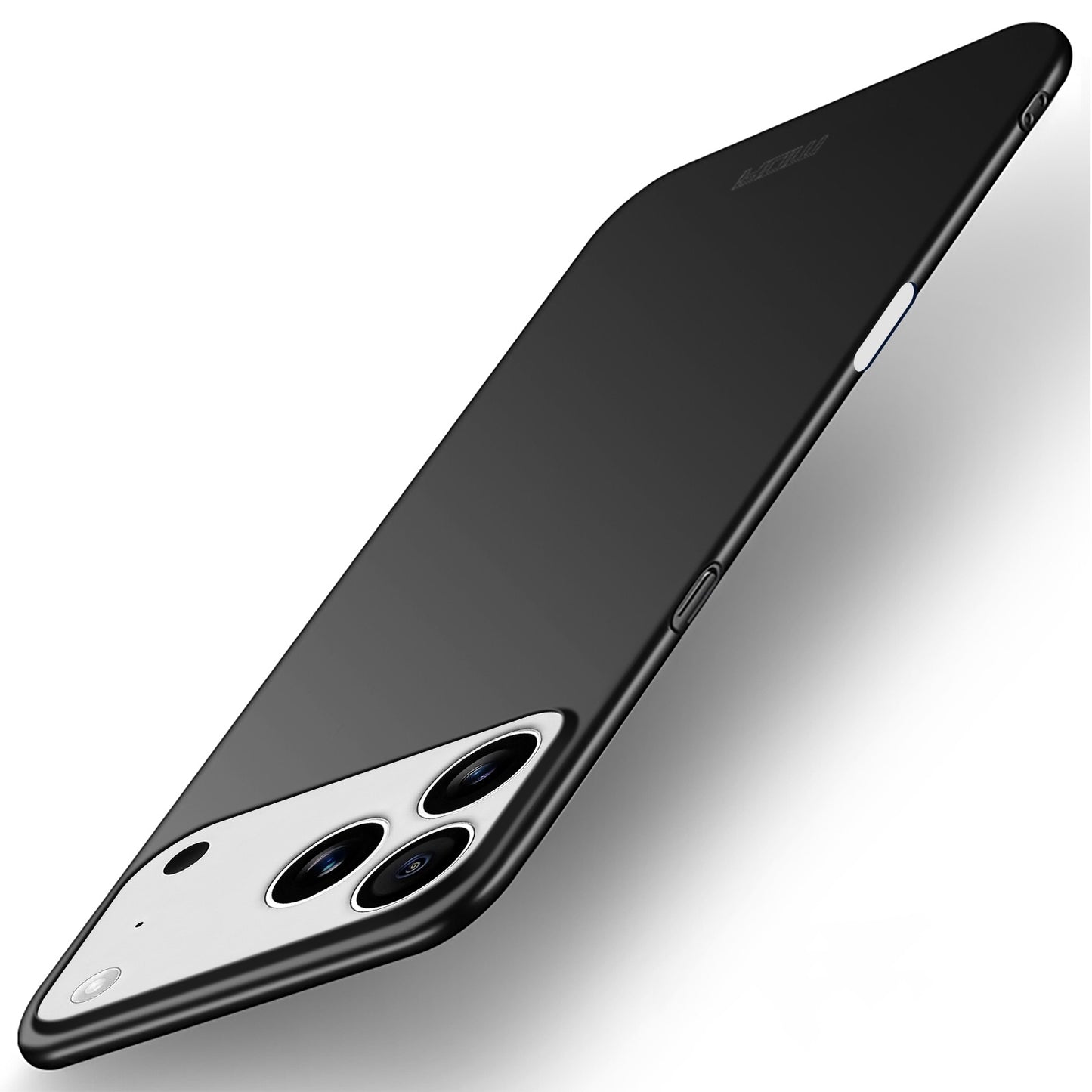 For iPhone 17 Pro Max Phone Case MOFI Shield Matte Series Ultra Slim PC Protective Cover - Black
