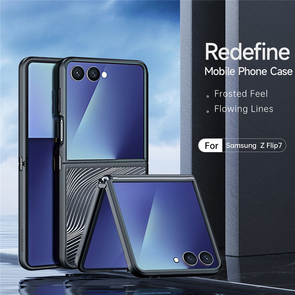 DUX DUCIS Aimo Series For Samsung Galaxy Z Flip7 5G Case TPU + PC Matte Anti Drop Phone Cover without Glass