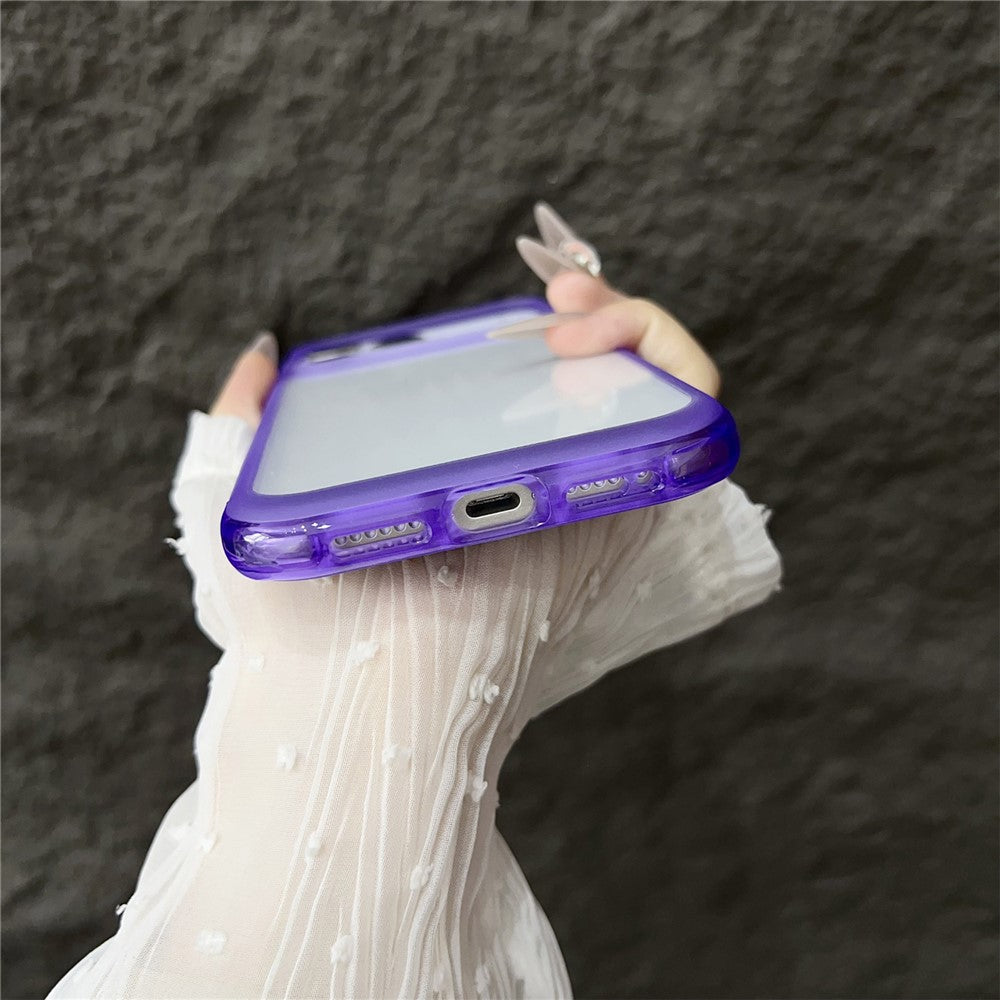 For iPhone 17 Pro Max Case Shockproof TPU + PC Phone Back Cover - Transparent