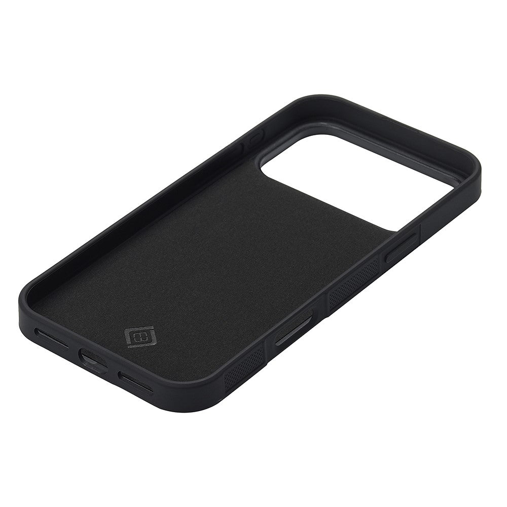 LC.IMEEKE For iPhone 17 Pro Max Case Carbon Fiber Texture Leather + TPU + EVA Phone Cover