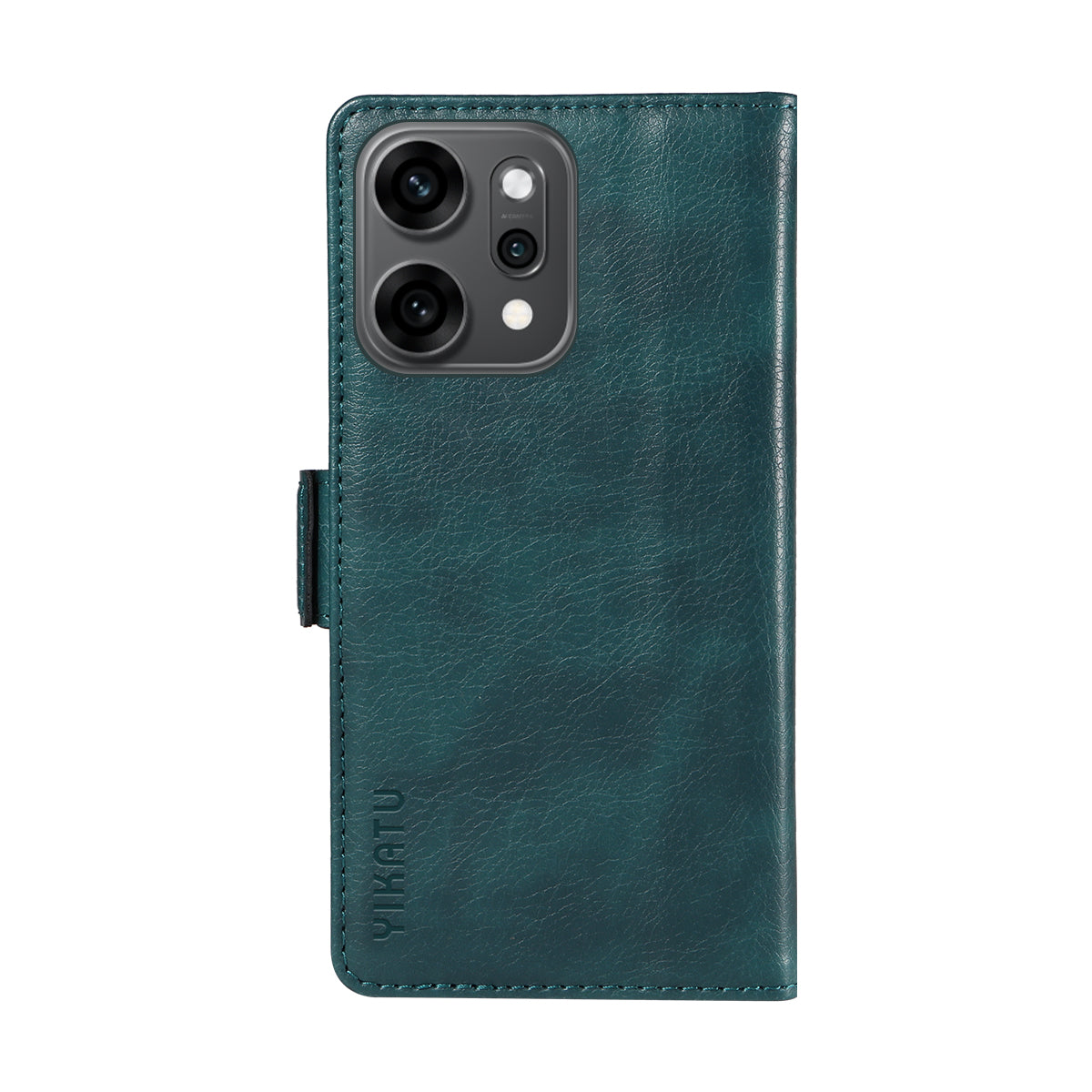For Oppo Reno14 Pro 5G (China) / Oppo Reno14 Pro 5G (Global) Case YIKATU YK-007 Litchi Texture PU Leather Wallet Phone Cover - Blue