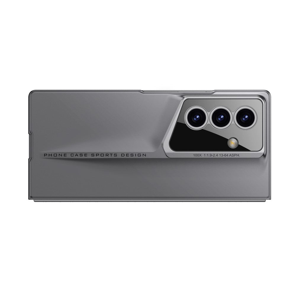 GKK For Samsung Galaxy Z Fold7 5G Case Shockproof Hard PC Ultra Slim Phone Cover - Titanium Grey
