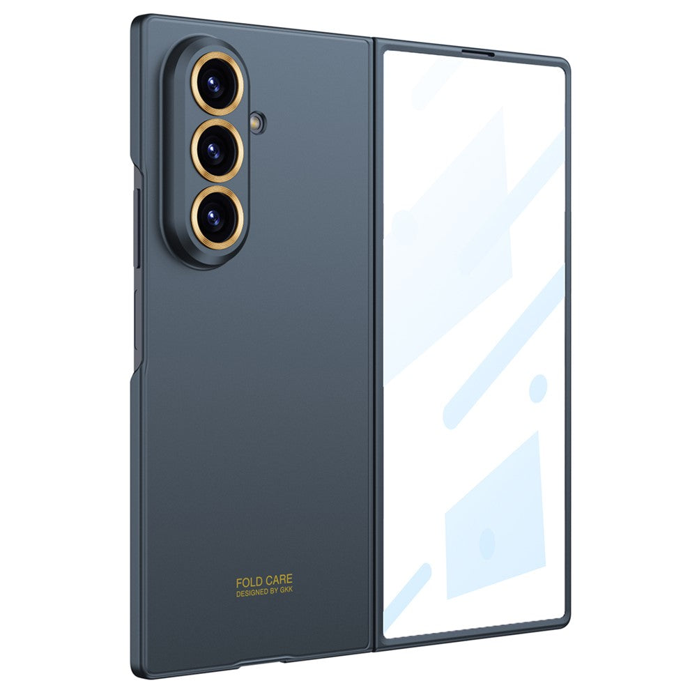 GKK For Samsung Galaxy Z Fold7 5G Case Hard PC Tempered Glass Ultra Slim Phone Cover - Green