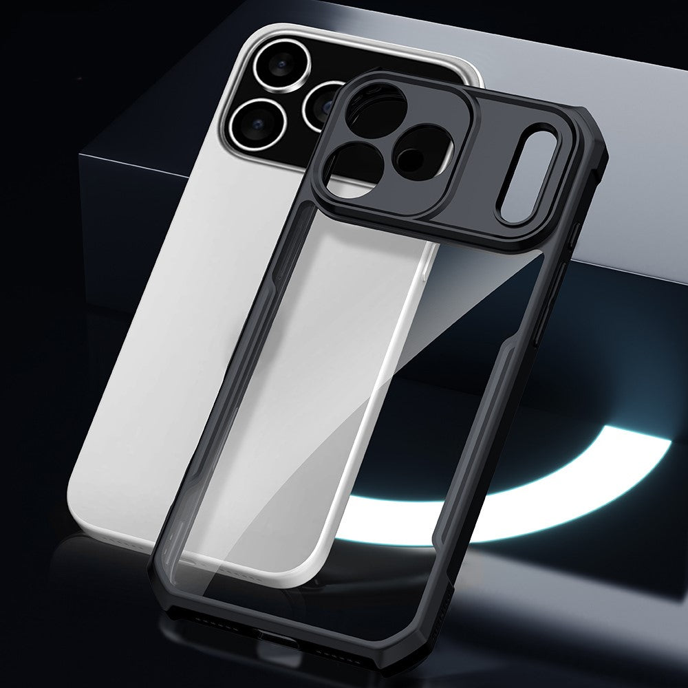 XUNDD For iPhone 17 Pro Max Case Dropproof TPU + Acrylic Clear Back Phone Cover