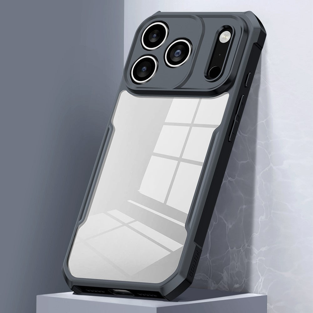 XUNDD For iPhone 17 Pro Max Case Dropproof TPU + Acrylic Clear Back Phone Cover