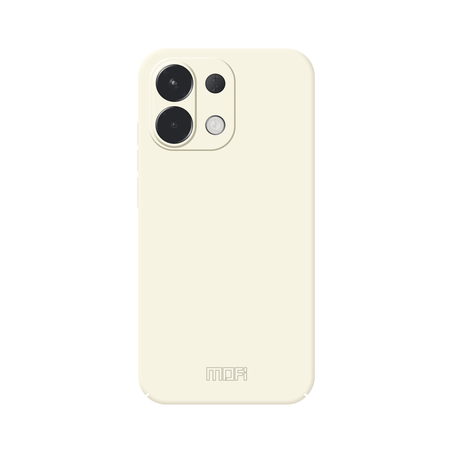 For Oppo K12s 5G Phone Case MOFI JK Qin Series Skin-Touch Matte Anti-fingerprint Back Cover - Beige