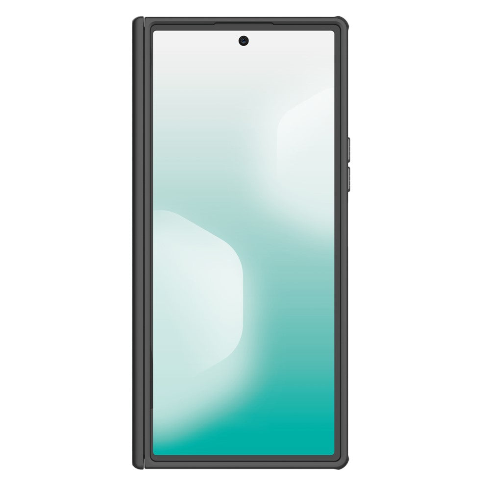 NILLKIN Iceblade CamProp For Samsung Galaxy Z Fold7 5G Case Compatible with MagSafe Lens Frame Kickstand PC + TPU Phone Cover - Black