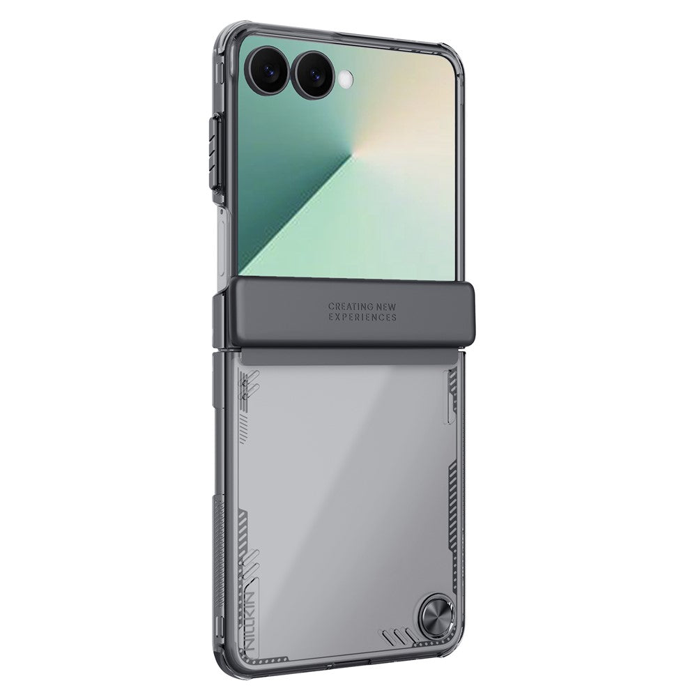 NILLKIN Iceblade For Samsung Galaxy Z Flip7 5G Case PC + TPU Phone Cover - Black