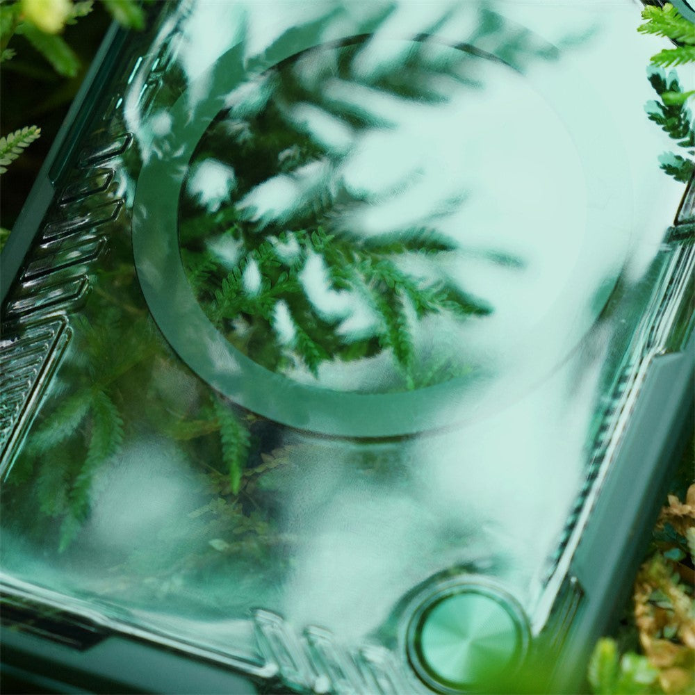 NILLKIN Iceblade For Samsung Galaxy Z Flip7 5G Case Compatible with MagSafe PC + TPU Phone Cover - Green