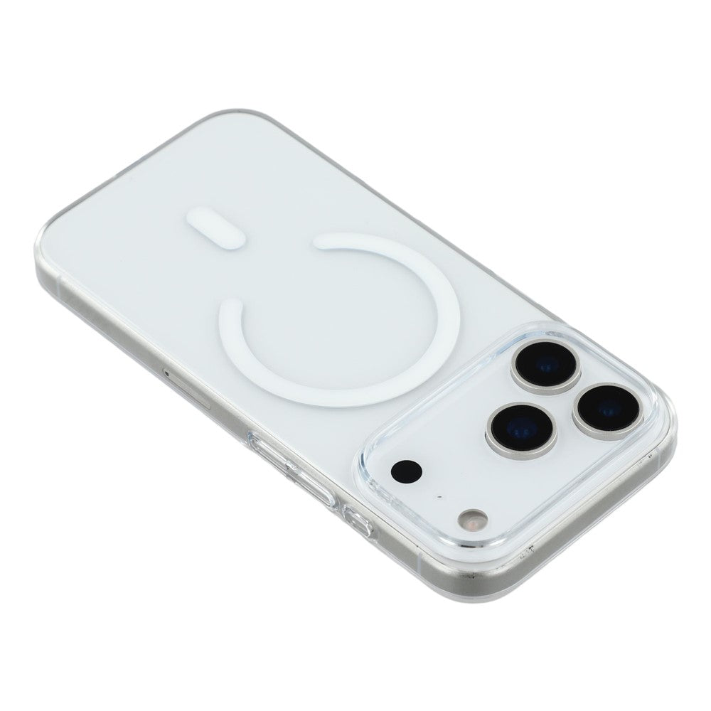 X-LEVEL For iPhone 17 Pro Max Case Compatible with MagSafe Clear Back Slim Hard PC Phone Cover - Transparent