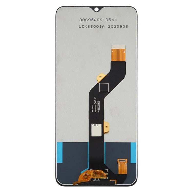 For Infinix Smart 6 Plus (India) 4G X6823C, X6823 Grade C LCD Screen and Digitizer Assembly Replacement Part (without Logo)