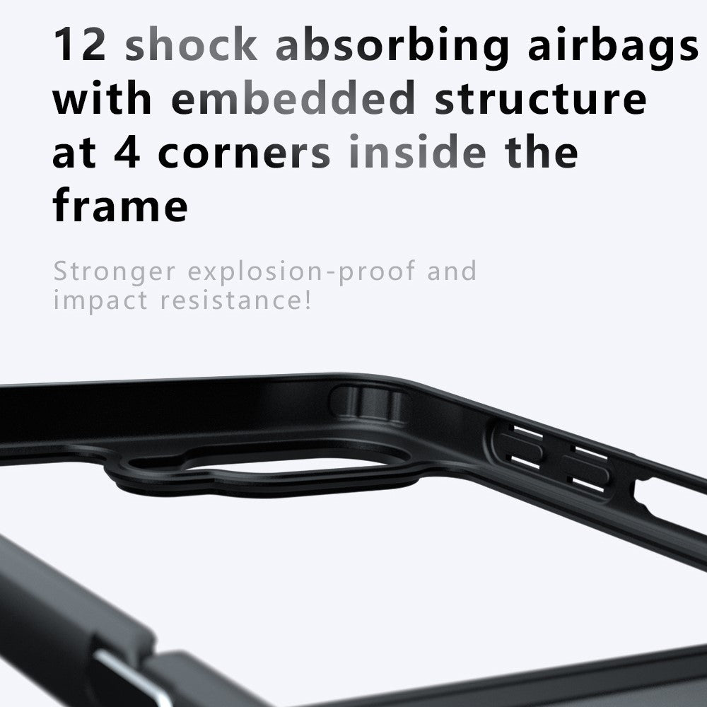 For Samsung Galaxy Z Flip7 5G Case Compatible with MagSafe Clear TPU + PC Shockproof Phone Cover