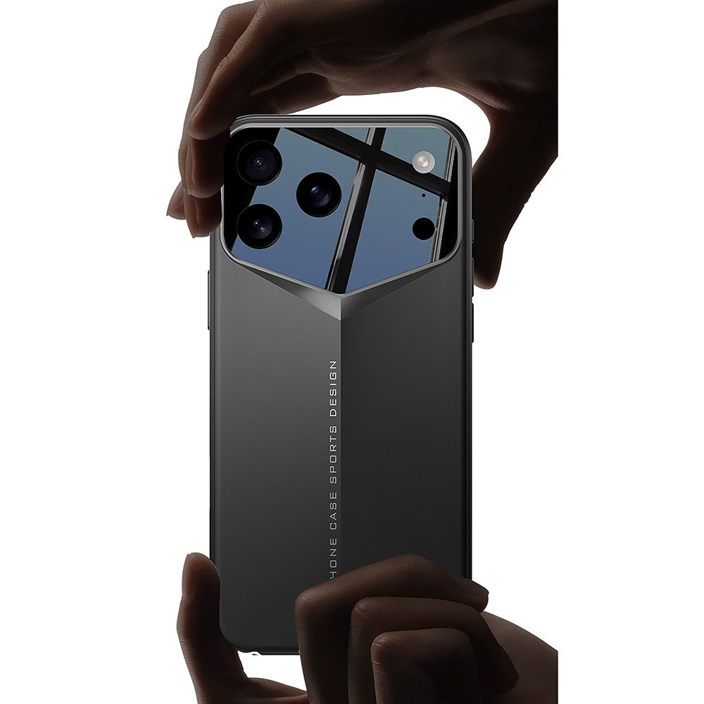 GKK For iPhone 17 Pro Max Case Slim Hard PC Protective Phone Cover - Titanium Grey