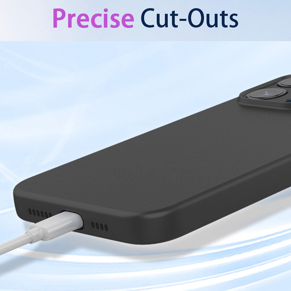 For iPhone 17 Pro Max Case Soft TPU Shockproof Protective Phone Cover - Beige