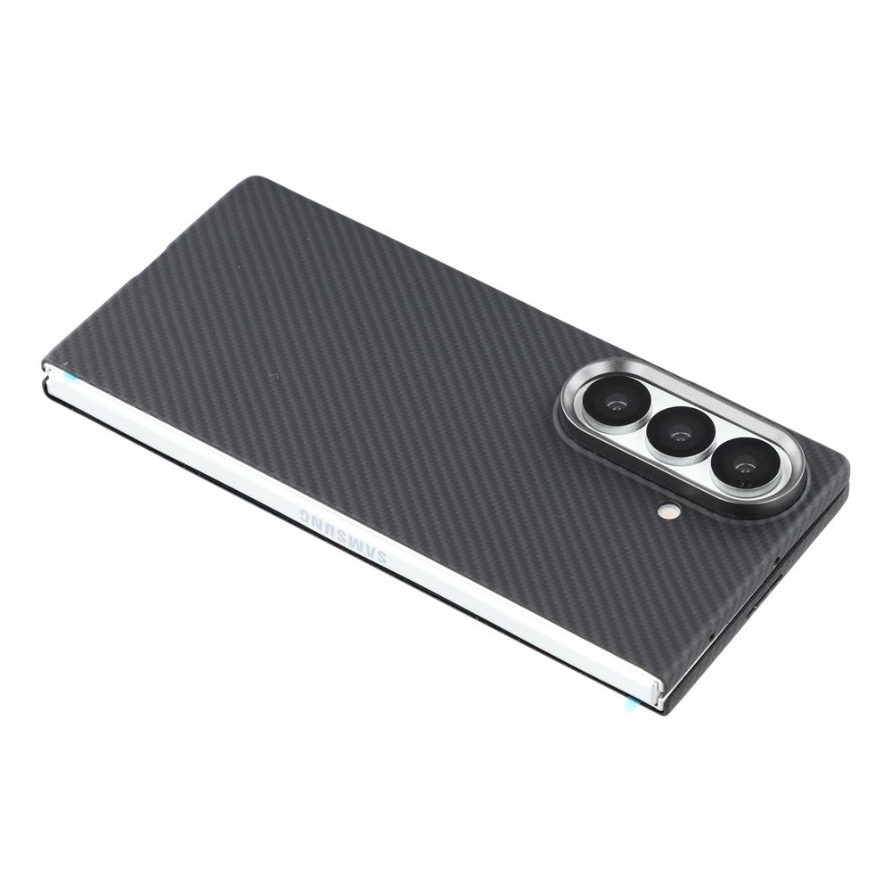 For Samsung Galaxy Z Fold7 5G Magnetic Case 600D Fine Texture Aramid Fiber Phone Cover