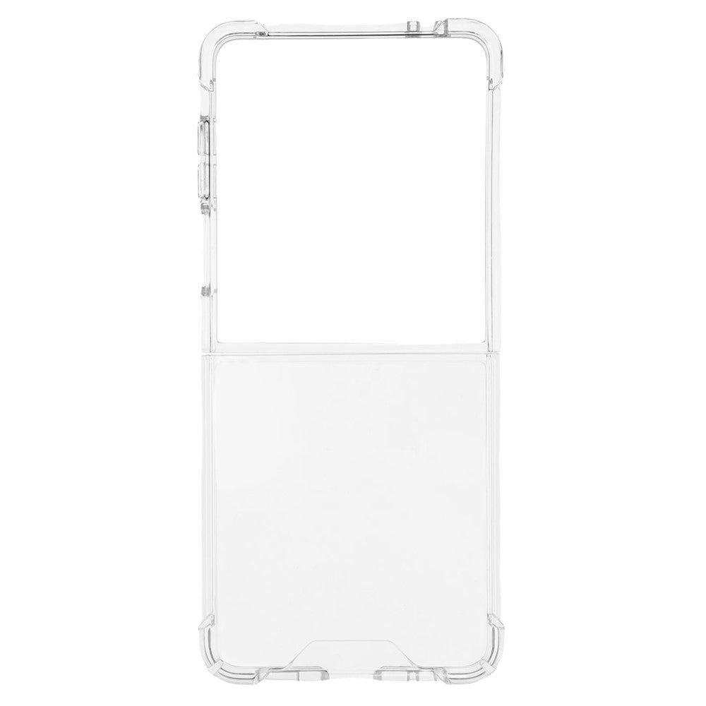 For Samsung Galaxy Z Flip7 5G Phone Case TPU + Acrylic 1.5mm Shockproof Clear Back Cover