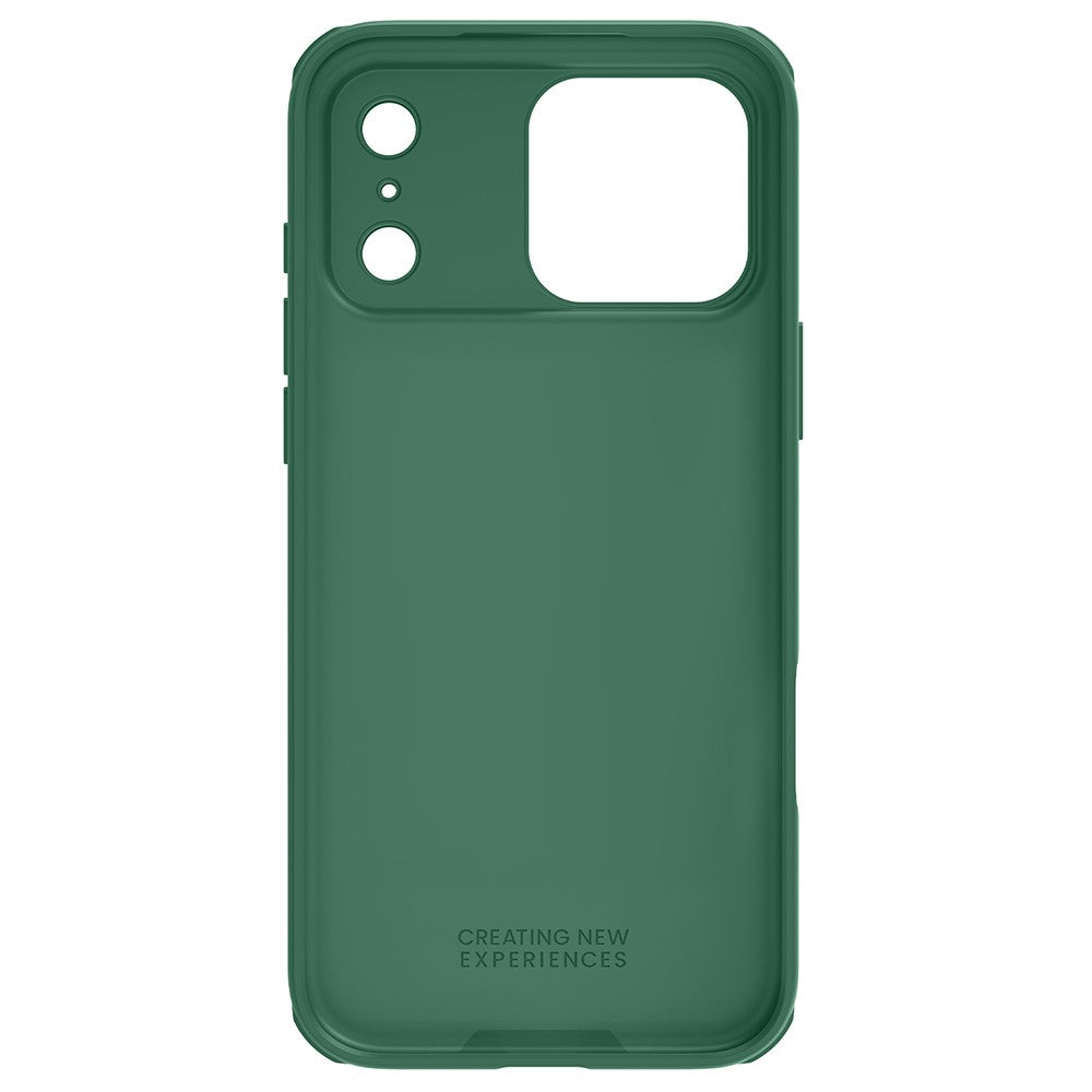 NILLKIN Camshield Pro Series for iPhone 17 Pro Max Case PC + TPU Slide Camera Lid Phone Cover - Green