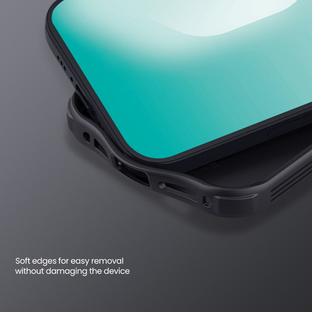 NILLKIN Camshield Pro Series for iPhone 17 Pro Max Case PC + TPU Slide Camera Lid Phone Cover - Green