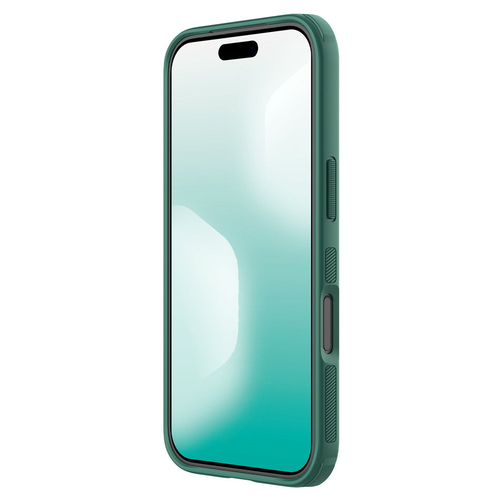 NILLKIN Frosted Shield Pro For iPhone 17 Pro Max Case Matte PC + TPU Phone Cover - Green