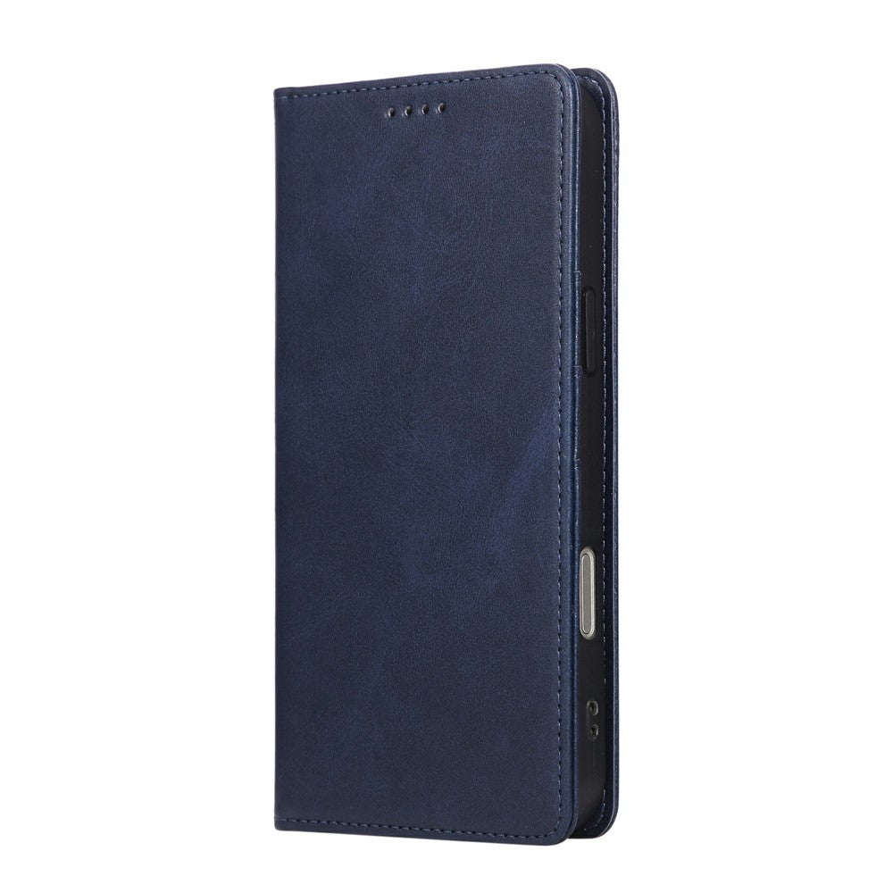 For iPhone 17 Pro Max Case RFID Blocking PU Leather Phone Wallet Cover - Blue