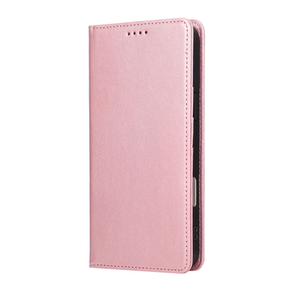 For iPhone 17 Pro Max Case RFID Blocking PU Leather Phone Wallet Cover - Pink