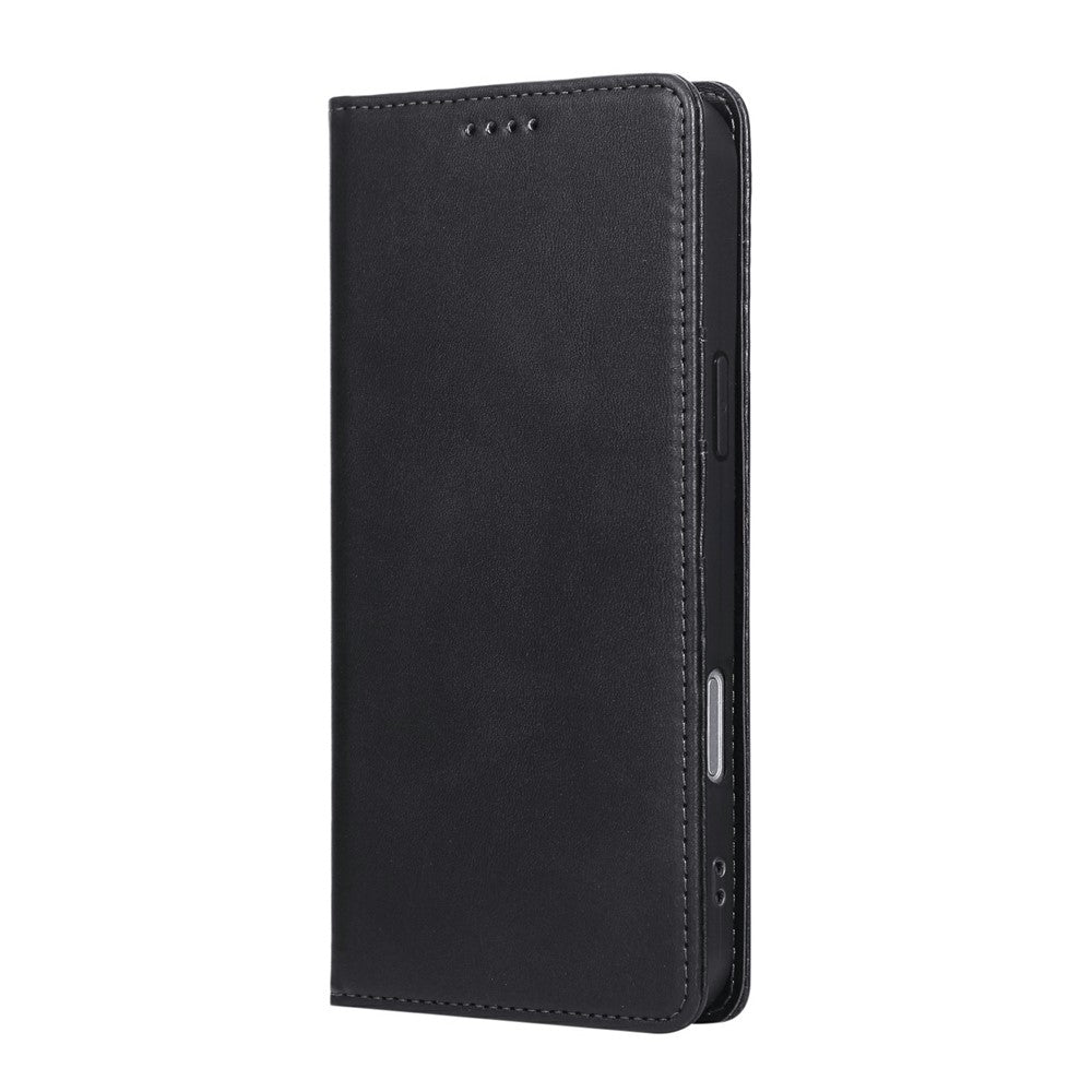 For iPhone 17 Pro Max Case RFID Blocking PU Leather Phone Wallet Cover - Black