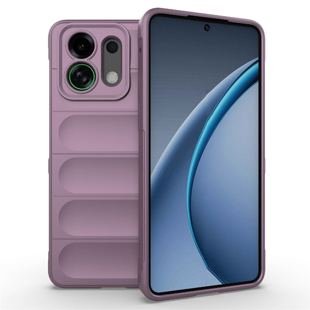 For Oppo K13 Turbo 5G Case Anti-Drop Soft TPU Rugged Phone Back Cover - Light Purple
