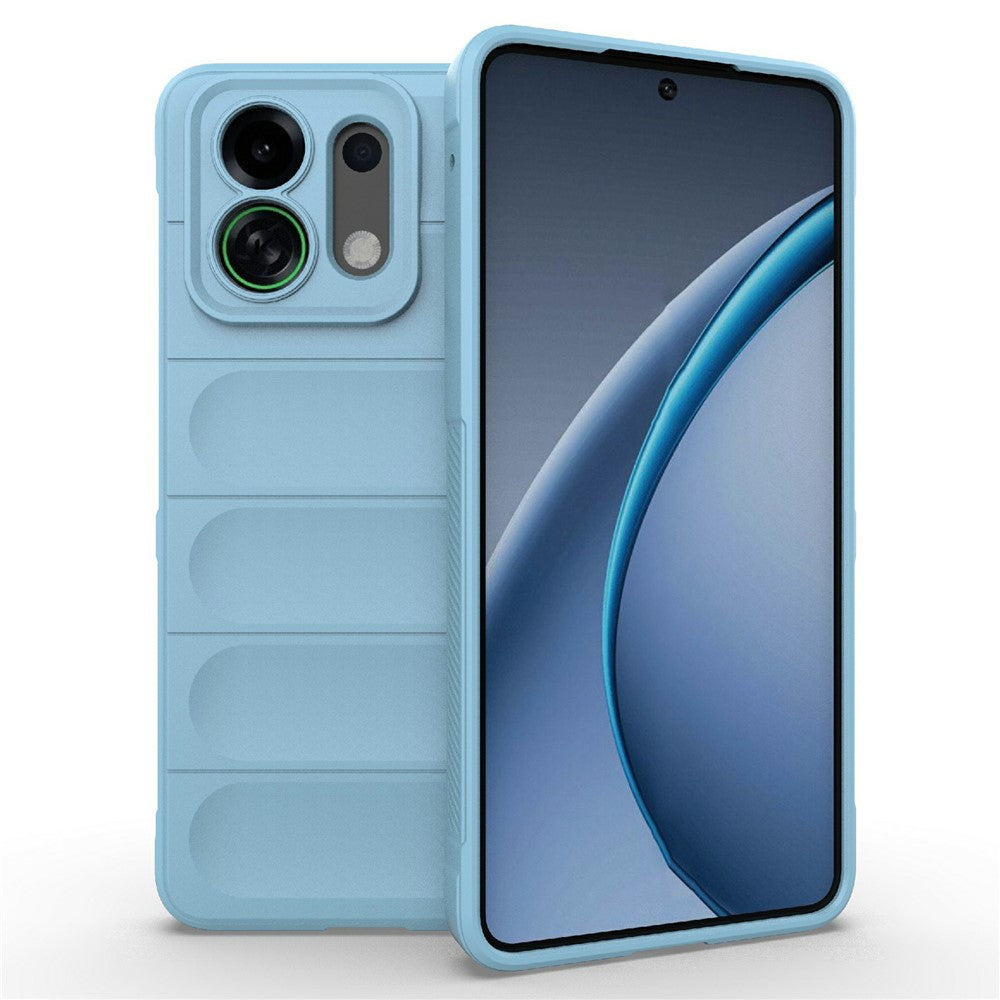 For Oppo K13 Turbo 5G Case Anti-Drop Soft TPU Rugged Phone Back Cover - Baby Blue