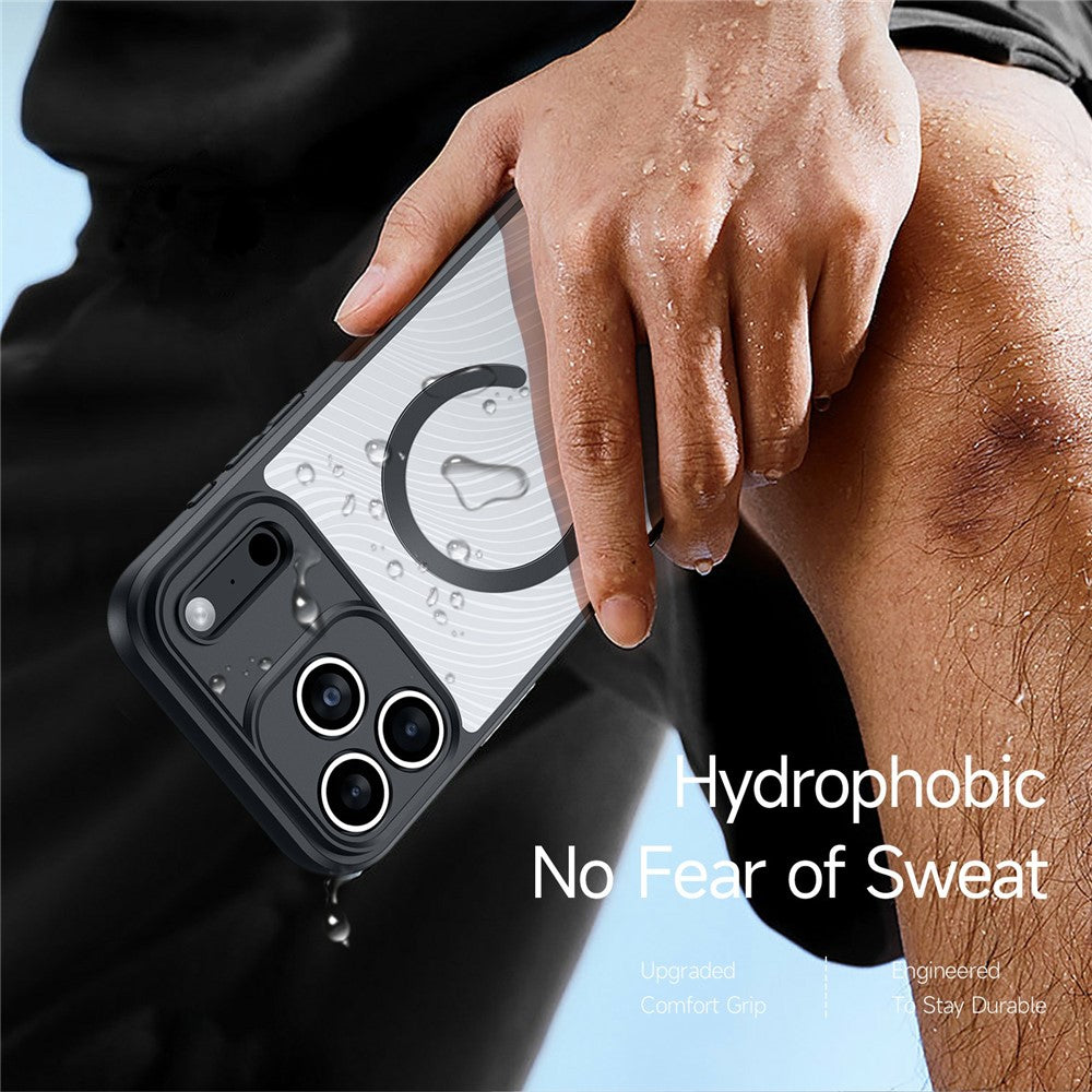 DUX DUCIS Aimo Series For iPhone 17 Pro Max Magnetic Case Compatible with MagSafe TPU + PC Phone Cover (REACH Certification) - Black