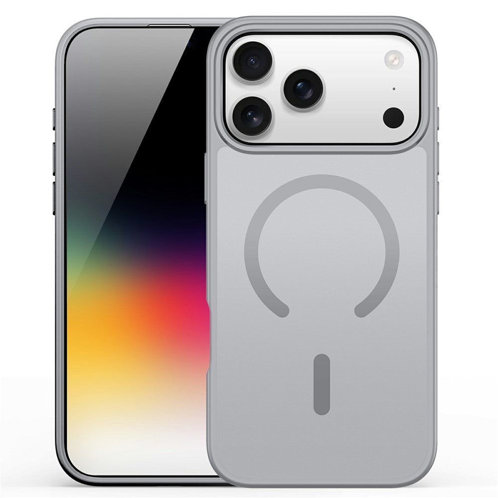 DUX DUCIS Yind Series For iPhone 17 Pro Max Case TPU + PC Matte Phone Cover Compatible with MagSafe - Grey
